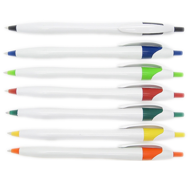 Plastic Ballpoint Pen  Dart Plunger Pen