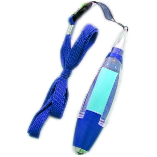 Sticky Note Ballpen With Lanyard - Image 2