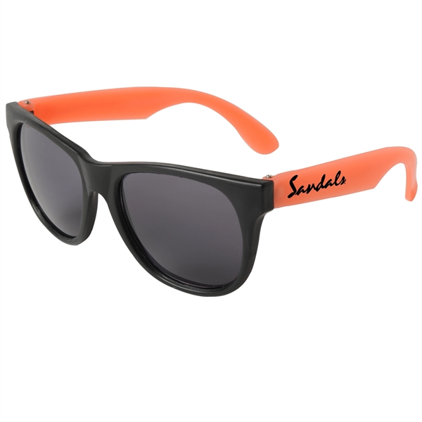 Neon Sunglasses - Black Frame - Image 7