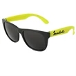 Neon Sunglasses - Black Frame - Image 9