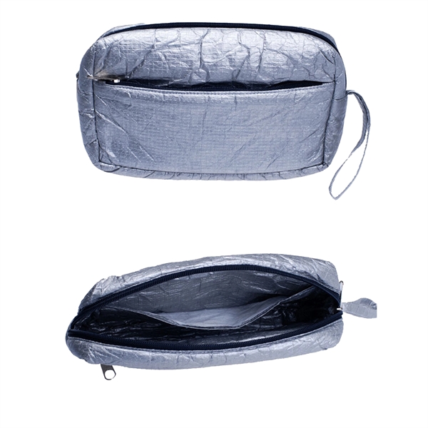 Portable Paper Zipper Purse Bag Traveling Storage Bag