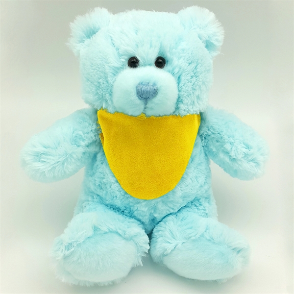8" Bright Color Blue Bear - Image 4