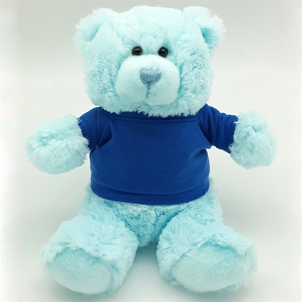 8" Bright Color Blue Bear - Image 13