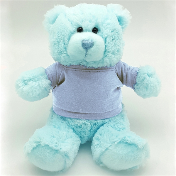 8" Bright Color Blue Bear - Image 14