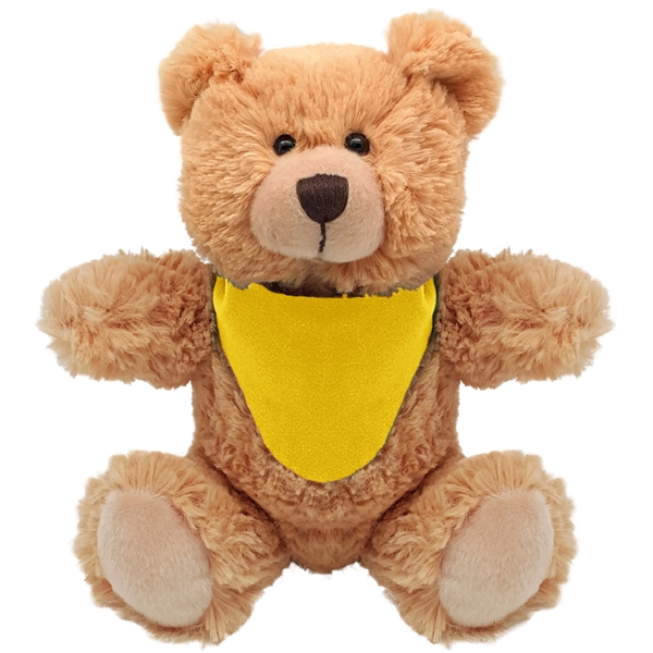 8" Classic Honey Brown Bear - Image 4