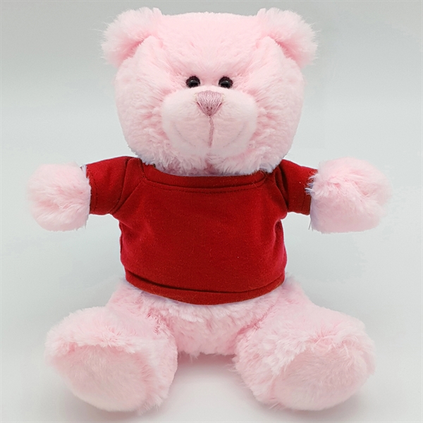 8" Bright Color Pink Bear - Image 10