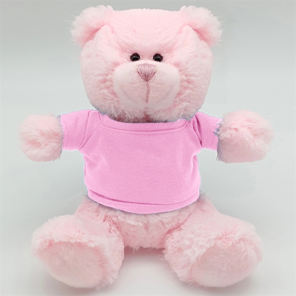 8" Bright Color Pink Bear - Image 16