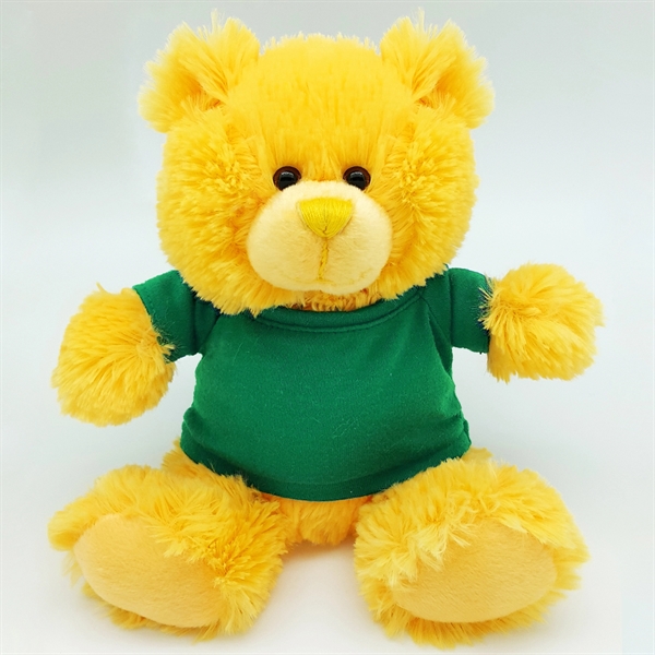 8" Bright Color Yellow Bear - Image 12