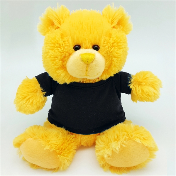 8" Bright Color Yellow Bear - Image 15