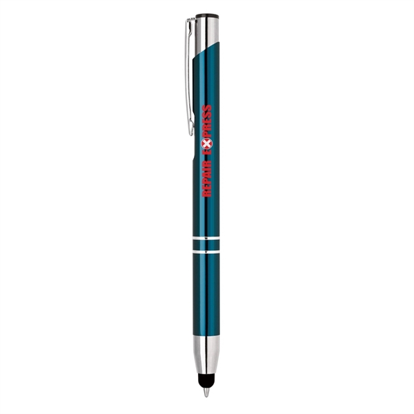 Anodized Aluminum Stylus Ballpoint Pen - Image 6