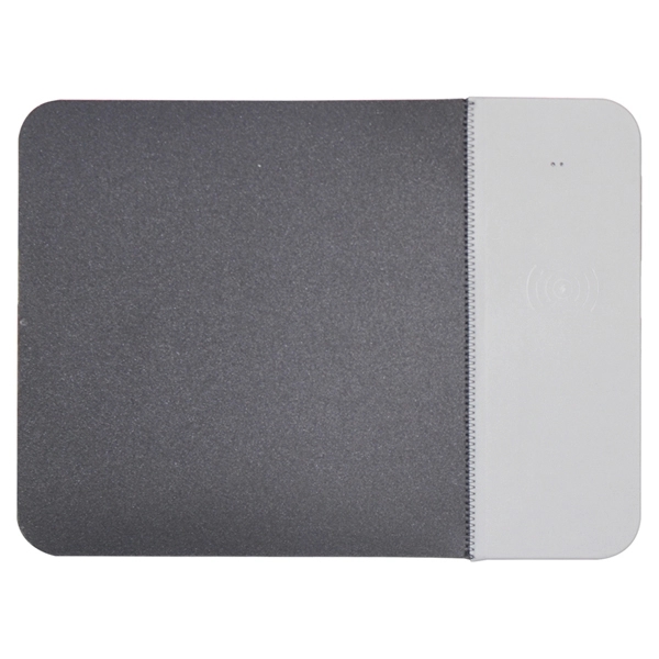 Qi Wireless Charger and Mouse Mat / Pad Micro Fiber and PU - Image 8