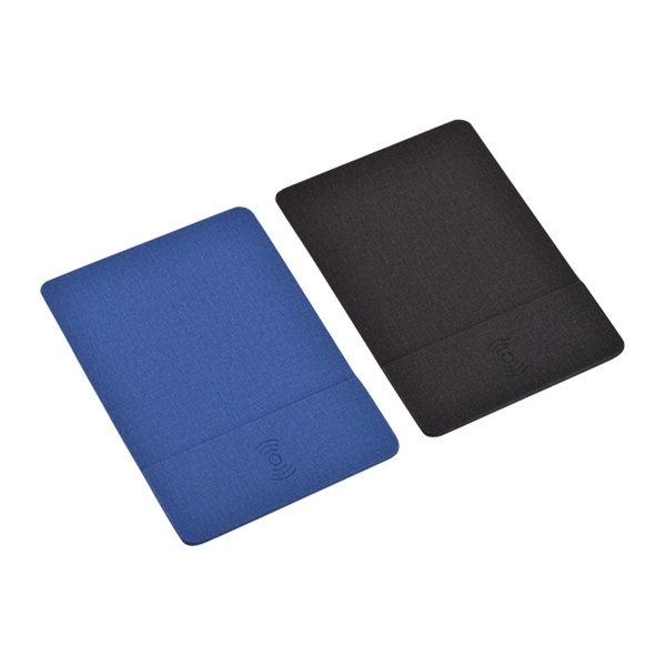 Qi Wireless Charger and Mouse Mat / Pad Textile Fabric - Image 3