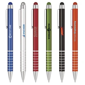 Pocket Size 5" Aluminum Sylus Ballpoint Pen