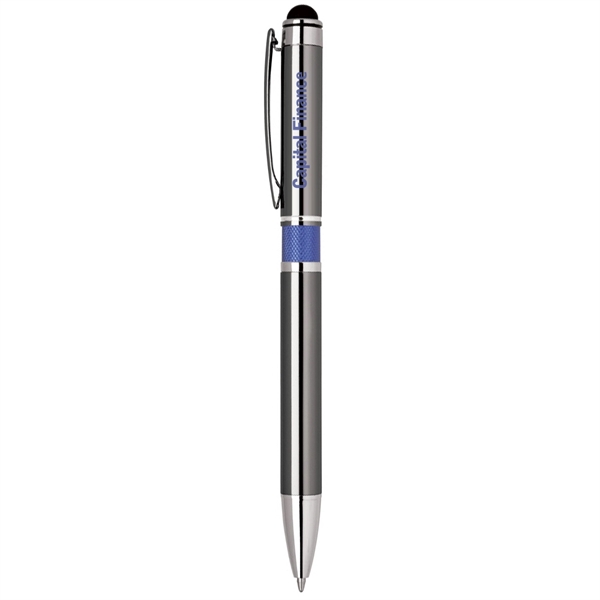 Aluminum Click Action Stylus Ballpoint Pen - Image 4