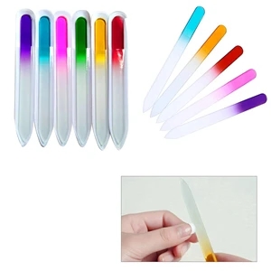 5.5 inch Colorful Glass Nail File