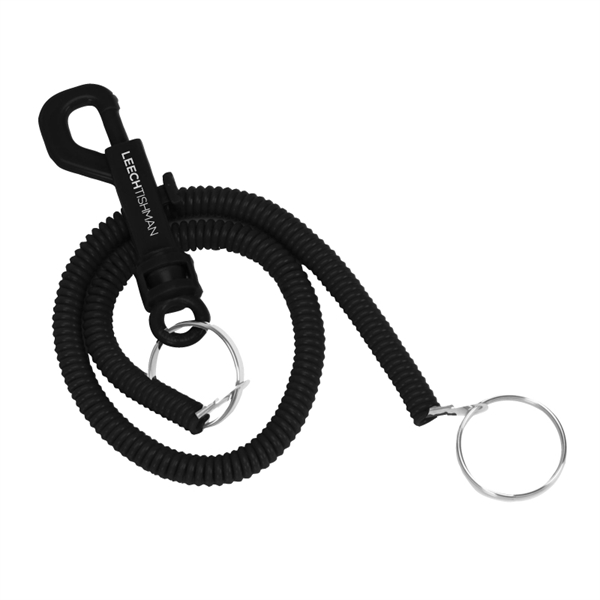 Clip With 12" Long Coil Keyring - Image 1