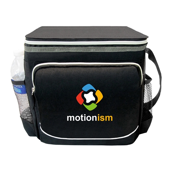 12 Can 600D Polyester Cooler Bag - Image 2