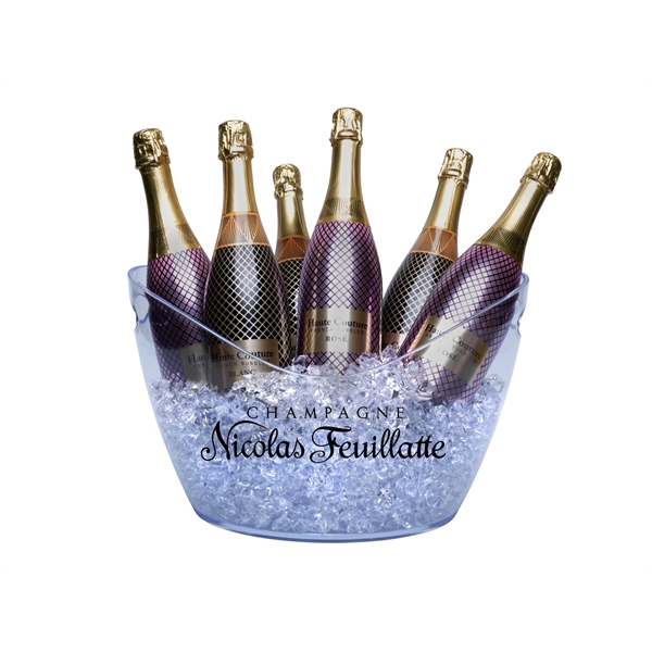 Large (4-6 Bottle) Acrylic Champagne Wine Ice Bucket - Image 1