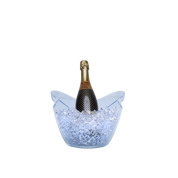 Small (1-2 Bottle) Acrylic Champagne Wine Ice Bucket - Image 4