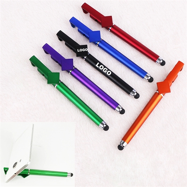 Multifunction Ballpoint Pen with Phone Holder - Image 1