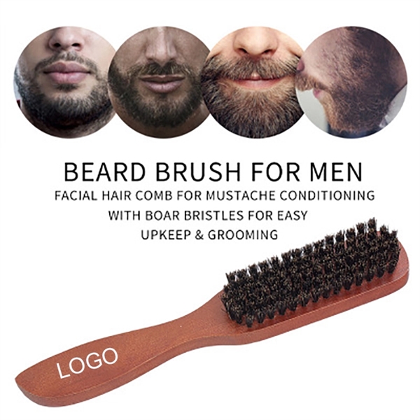 Bristle beard comb