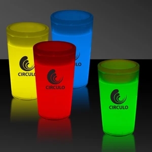 2 oz. Tapered Style Light Up Glow Shot Glass