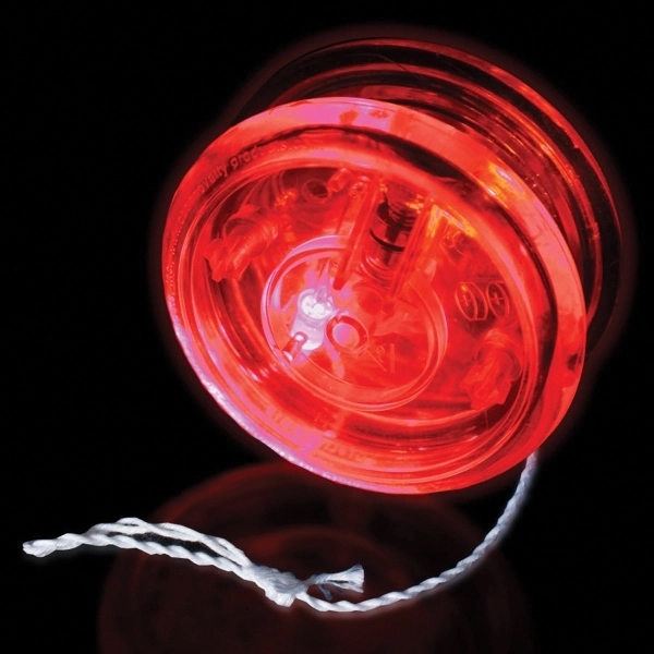 2 3/8" Light Up Red LED Glow Yo-Yo - Image 8