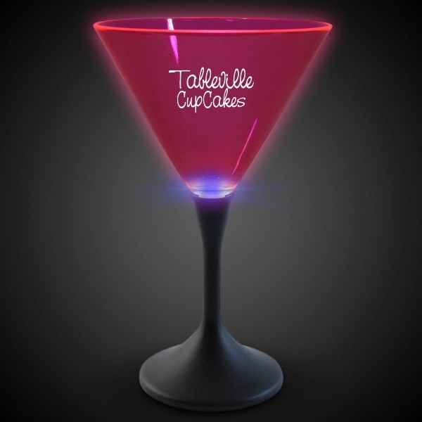 Neon LED Martini Glasses - Image 4