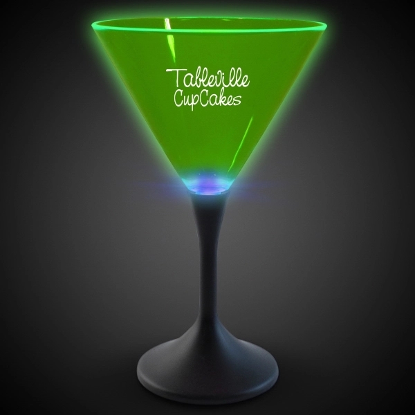 Neon LED Martini Glasses - Image 5