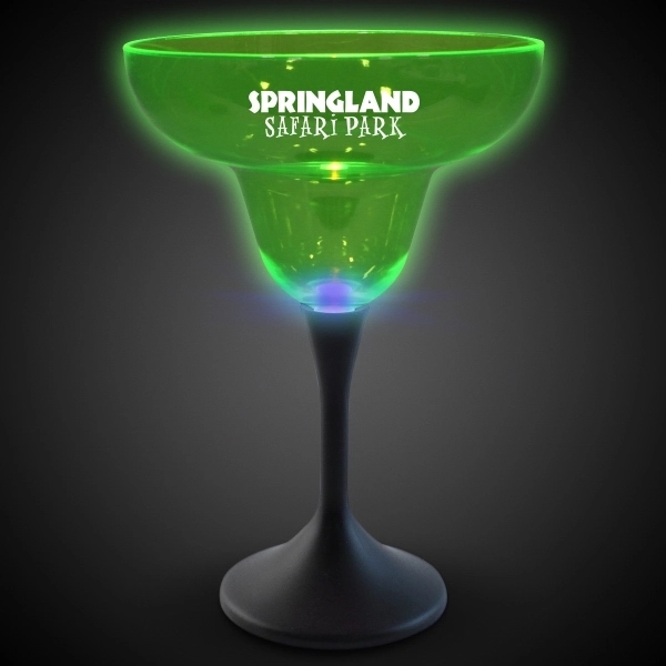 Neon LED Margarita Glasses - Image 3