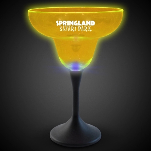 Neon LED Margarita Glasses - Image 5
