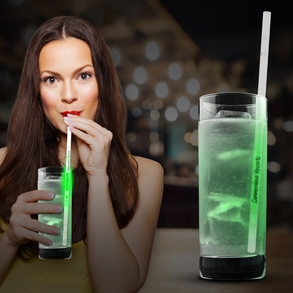 9" Glow Motion Straws in Colors - Image 8