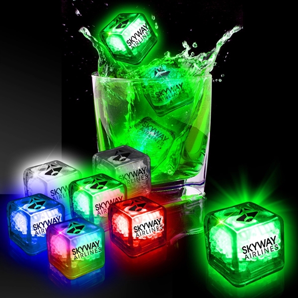 Liquid Activated Light Up LED Ice Cubes