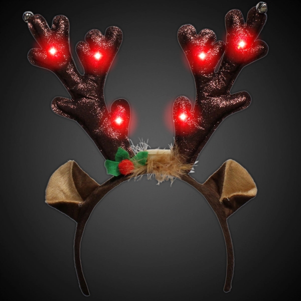 LED  Reindeer Antlers - Image 2