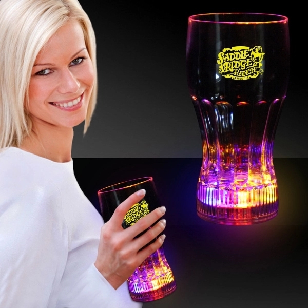 12 oz. LED Light Up Drink Glass - Image 1