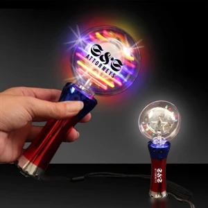 Light-Up LED Glow Spinner Wand