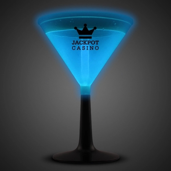 9 oz. Light Up Glow Martini Glass - Image 12
