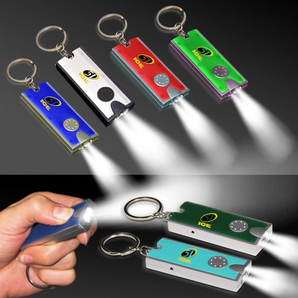 Flashlight LED Keychain - Image 1