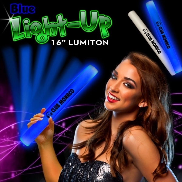 16" LED Light Up Foam Glow Lumiton Baton - Image 3