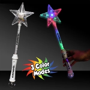 15" Star Wand w/ Multi-Colored LED Lights