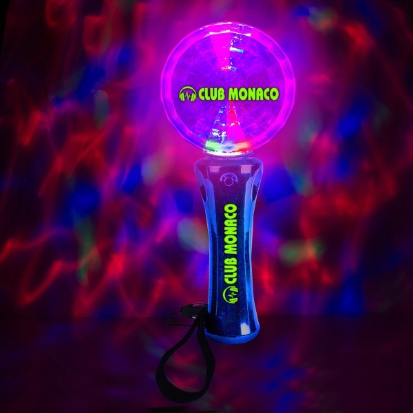 Light Up Psychedelic Strobe Wand - Image 2