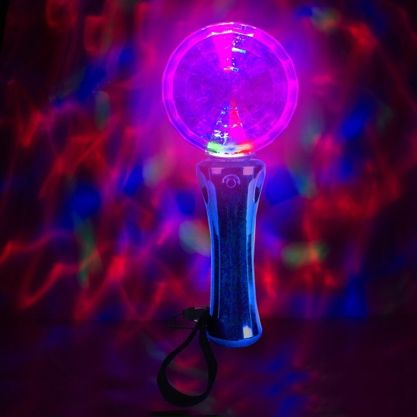 Light Up Psychedelic Strobe Wand - Image 1