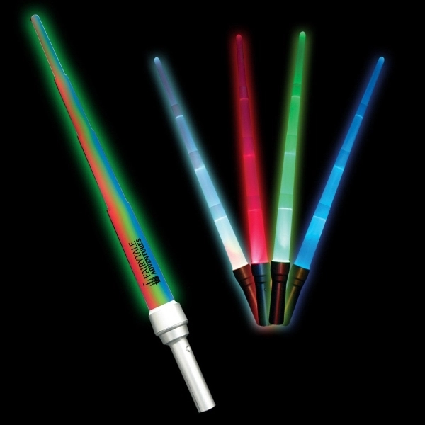 Multi-Color LED Expandable Swords - Image 1