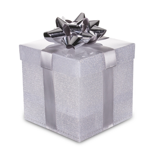 Silver LED Gift Box - Image 5