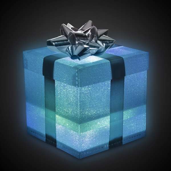 Silver LED Gift Box - Image 7