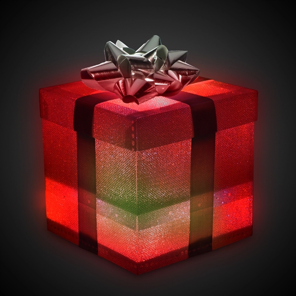 Silver LED Gift Box - Image 8