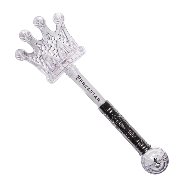 LED Silver Crown Wand - Image 3