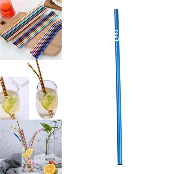 265mm Reusable Stainless Steel Straw - Image 6