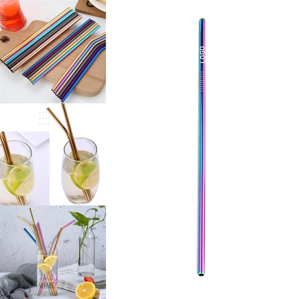 265mm Reusable Stainless Steel Straw - Image 7