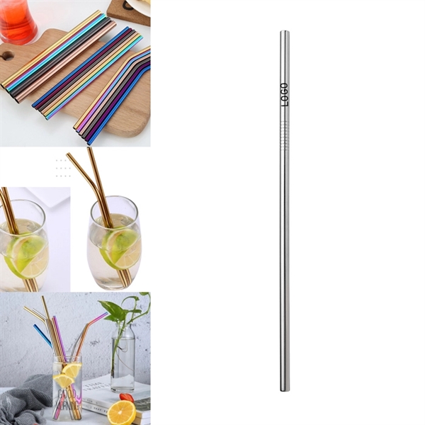 265mm Reusable Stainless Steel Straw - Image 8